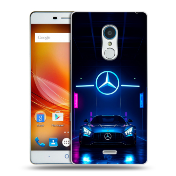 Силиконовый чехол на ZTE Blade X9 с принтом Mercedes Мерседес Силиконовый чехол на ZTE Blade X9 с принтом Mercedes Мерседес