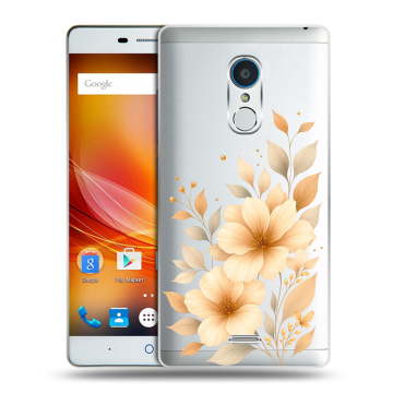 Силиконовый чехол на ZTE Blade X9 с принтом для девушки