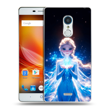 Силиконовый чехол на ZTE Blade X9 с принтом Холодное сердце Frozen Силиконовый чехол на ZTE Blade X9 с принтом Холодное сердце Frozen