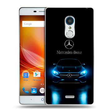 Силиконовый чехол на ZTE Blade X9 с принтом Mercedes Мерседес Силиконовый чехол на ZTE Blade X9 с принтом Mercedes Мерседес