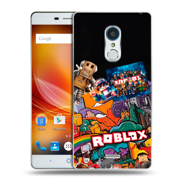 Силиконовый чехол на ZTE Blade X9 с принтом Roblox Роблокс Силиконовый чехол на ZTE Blade X9 с принтом Roblox Роблокс