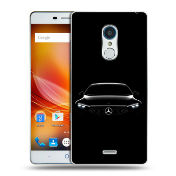 Силиконовый чехол на ZTE Blade X9 с принтом Mercedes Мерседес Силиконовый чехол на ZTE Blade X9 с принтом Mercedes Мерседес