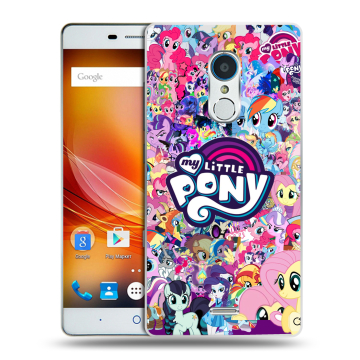 Силиконовый чехол на ZTE Blade X9 с принтом My little pony Дружба чудо Силиконовый чехол на ZTE Blade X9 с принтом My little pony Дружба чудо