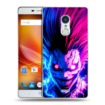 Силиконовый чехол на ZTE Blade X9 с принтом Death note Тетрадь смерти