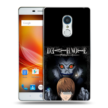 Силиконовый чехол на ZTE Blade X9 с принтом Death note Тетрадь смерти