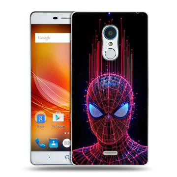 Силиконовый чехол на ZTE Blade X9 с принтом Spiderman Человек паук Силиконовый чехол на ZTE Blade X9 с принтом Spiderman Человек паук