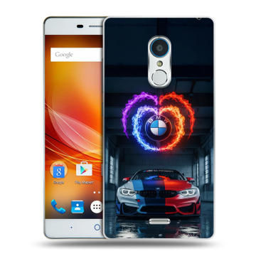Силиконовый чехол на ZTE Blade X9 с принтом BMW БМВ Силиконовый чехол на ZTE Blade X9 с принтом BMW БМВ