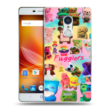 Силиконовый чехол на ZTE Blade X9 с принтом Флагер Fuggler