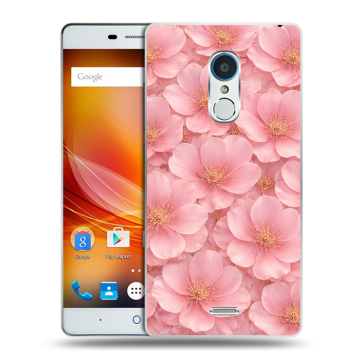 Силиконовый чехол на ZTE Blade X9 с принтом женский