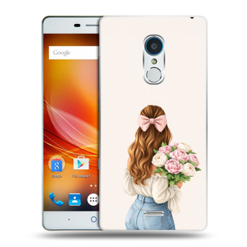 Силиконовый чехол на ZTE Blade X9 с принтом женский Силиконовый чехол на ZTE Blade X9 с принтом женский