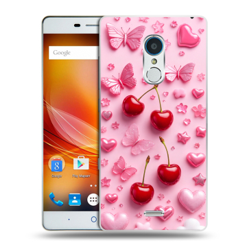 Силиконовый чехол на ZTE Blade X9 с принтом для девочек Силиконовый чехол на ZTE Blade X9 с принтом для девочек