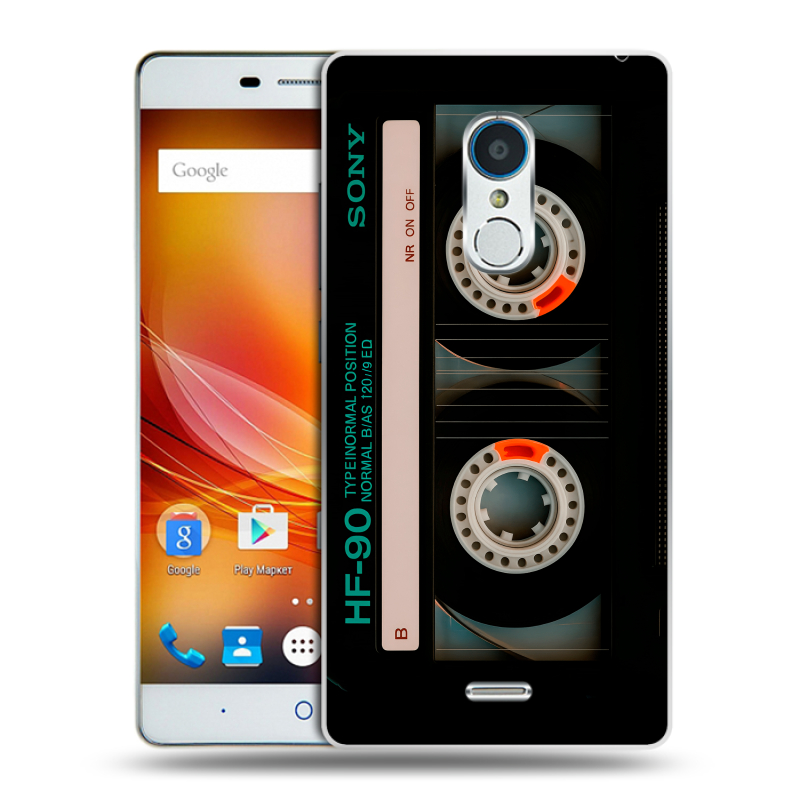 Пластиковый чехол на ZTE Blade X9 с принтом Кассета Пластиковый чехол на ZTE Blade X9 с принтом Кассета