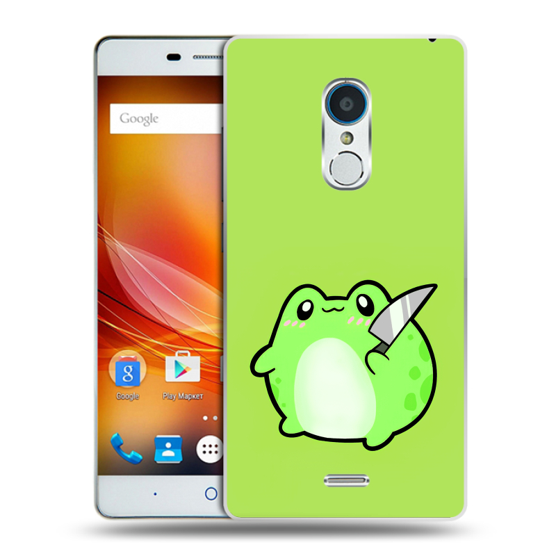 Пластиковый чехол на ZTE Blade X9 с принтом Лягушенок Пластиковый чехол на ZTE Blade X9 с принтом Лягушенок
