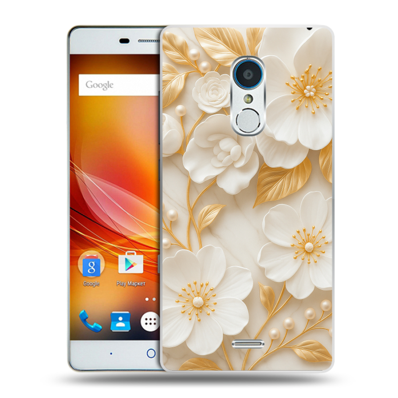 Пластиковый чехол на ZTE Blade X9 с принтом Цветы Пластиковый чехол на ZTE Blade X9 с принтом Цветы