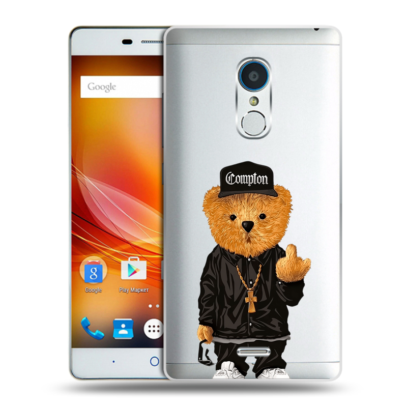 Силиконовый чехол на ZTE Blade X9 с принтом Плюшевый медведь Силиконовый чехол на ZTE Blade X9 с принтом Плюшевый медведь