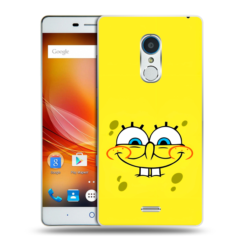 Силиконовый чехол на ZTE Blade X9 с принтом спанчбоб спанч боб Силиконовый чехол на ZTE Blade X9 с принтом спанчбоб спанч боб