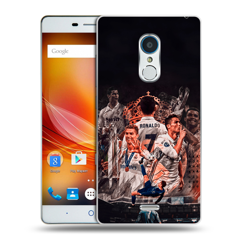 Пластиковый чехол на ZTE Blade X9 с принтом Реал Роналдо Real Ronaldo Пластиковый чехол на ZTE Blade X9 с принтом Реал Роналдо Real Ronaldo