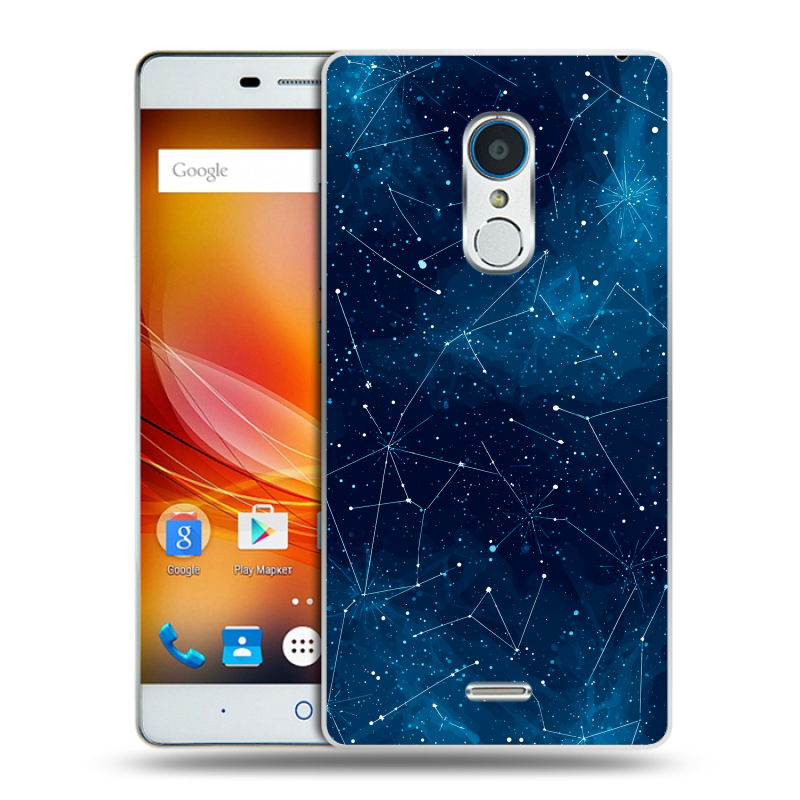 Силиконовый чехол на ZTE Blade X9 с принтом Космос звезды Силиконовый чехол на ZTE Blade X9 с принтом Космос звезды