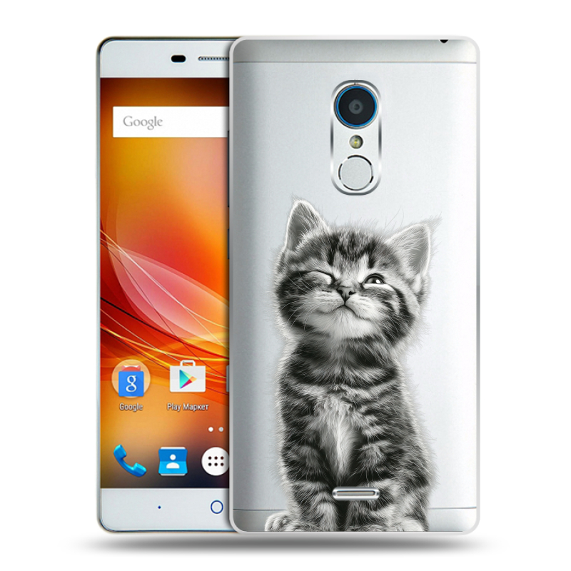 Пластиковый чехол на ZTE Blade X9 с принтом Котенок Пластиковый чехол на ZTE Blade X9 с принтом Котенок
