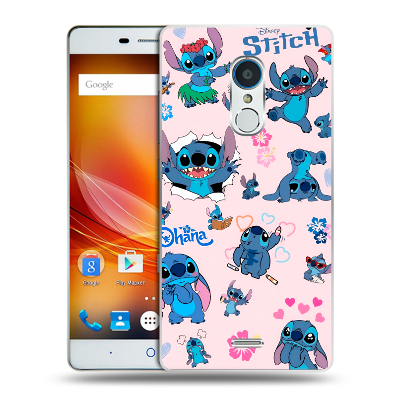 Пластиковый чехол на ZTE Blade X9 с принтом Лило и Стич Пластиковый чехол на ZTE Blade X9 с принтом Лило и Стич