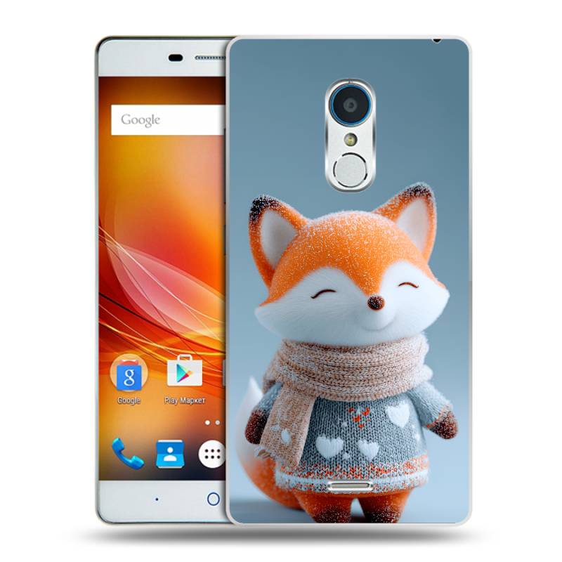 Пластиковый чехол на ZTE Blade X9 с принтом Лиса Пластиковый чехол на ZTE Blade X9 с принтом Лиса