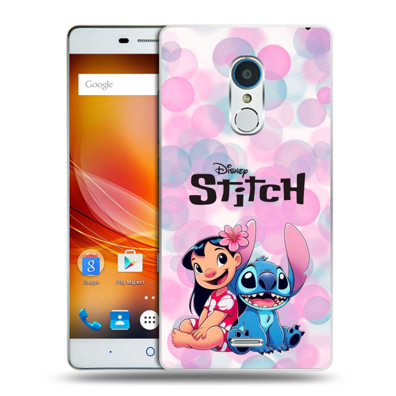 Силиконовый чехол на ZTE Blade X9 с принтом Лило и Стич Силиконовый чехол на ZTE Blade X9 с принтом Лило и Стич