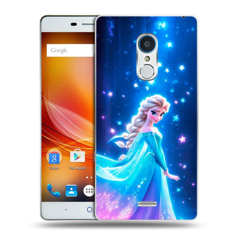 Силиконовый чехол на ZTE Blade X9 с принтом Холодное сердце Frozen Силиконовый чехол на ZTE Blade X9 с принтом Холодное сердце Frozen