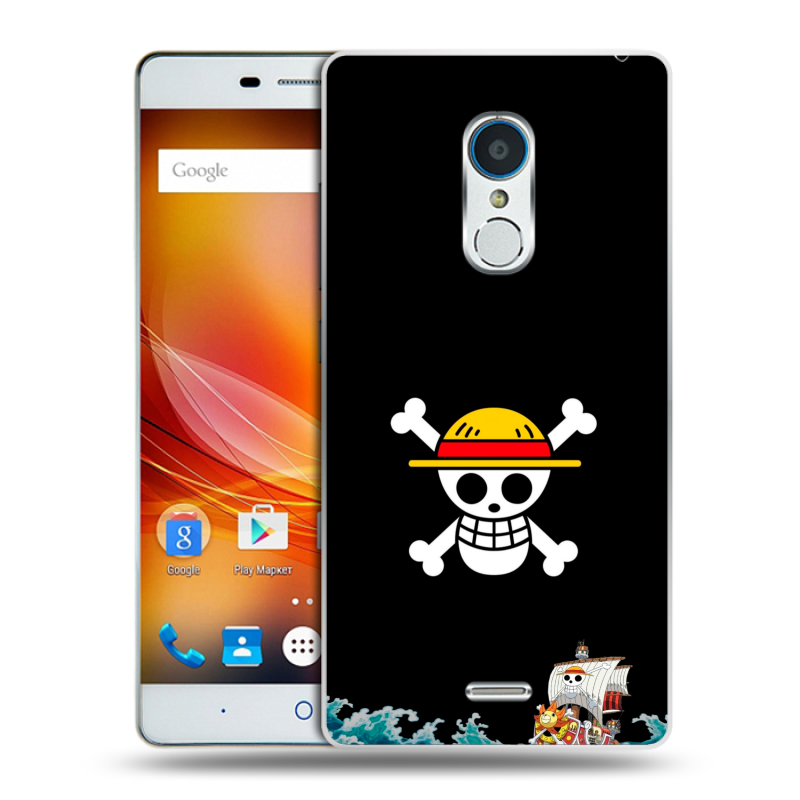 Силиконовый чехол на ZTE Blade X9 с принтом One Piece Ван Пис Силиконовый чехол на ZTE Blade X9 с принтом One Piece Ван Пис