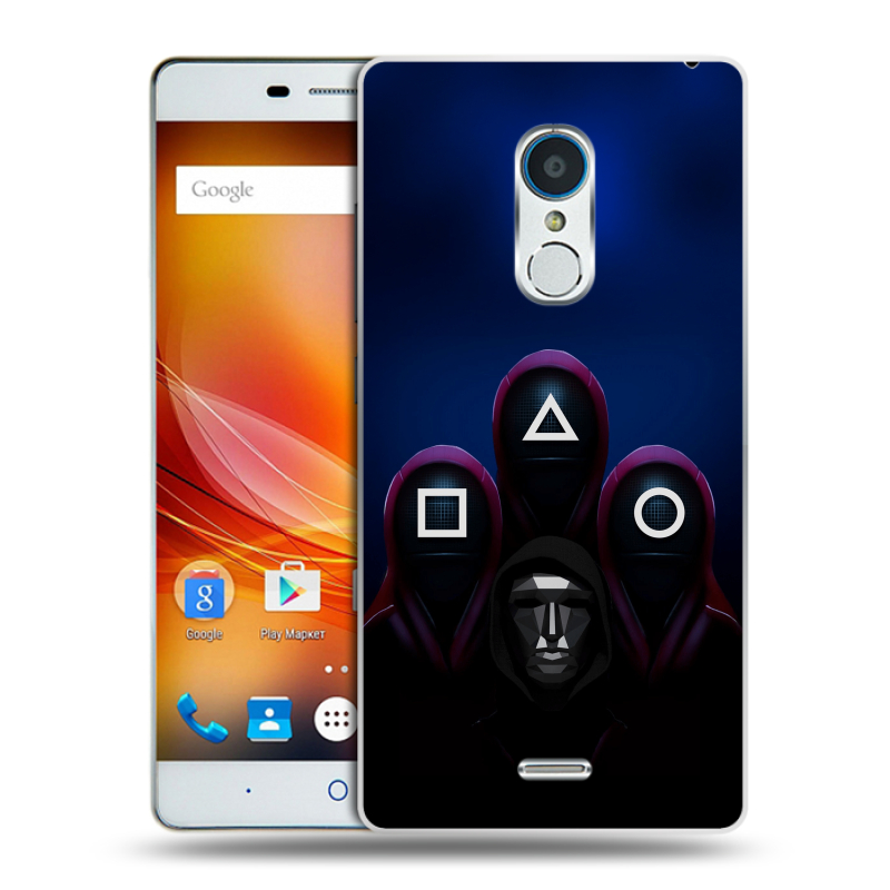 Пластиковый чехол на ZTE Blade X9 с принтом Игра Кальмара Пластиковый чехол на ZTE Blade X9 с принтом Игра Кальмара