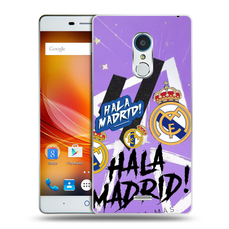 Силиконовый чехол на ZTE Blade X9 с принтом Real Madrid Реал Мадрид Силиконовый чехол на ZTE Blade X9 с принтом Real Madrid Реал Мадрид