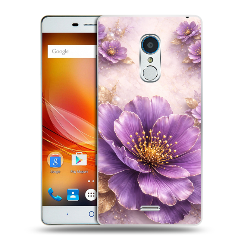 Пластиковый чехол на ZTE Blade X9 с принтом женский Пластиковый чехол на ZTE Blade X9 с принтом женский