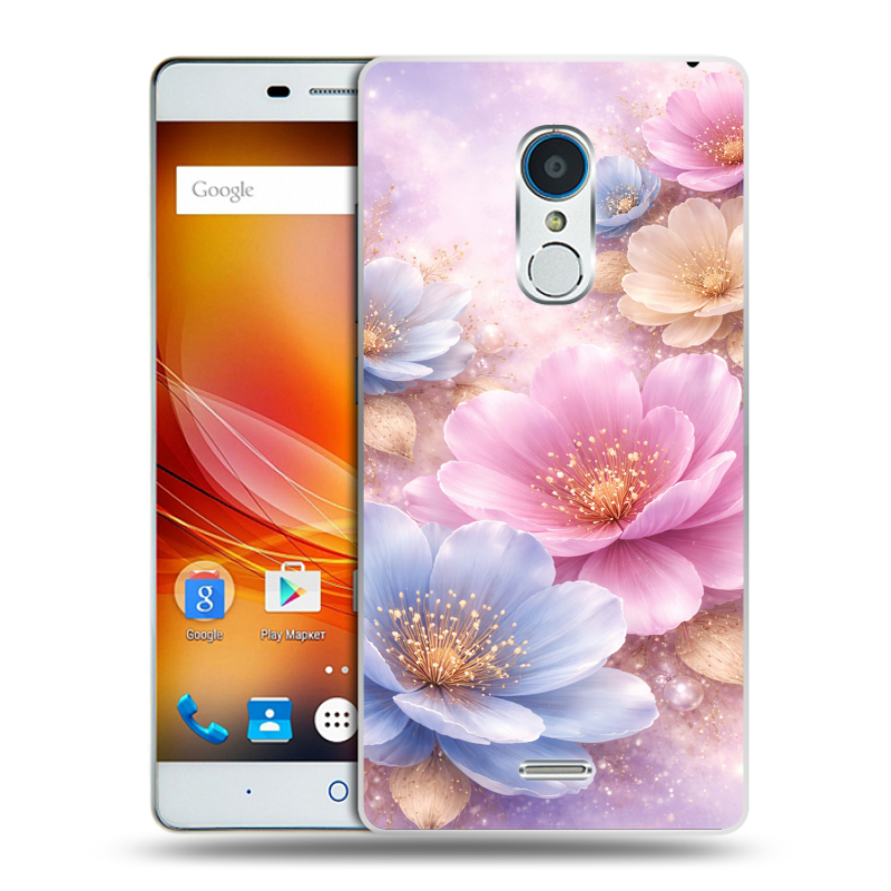 Силиконовый чехол на ZTE Blade X9 с принтом женский Силиконовый чехол на ZTE Blade X9 с принтом женский