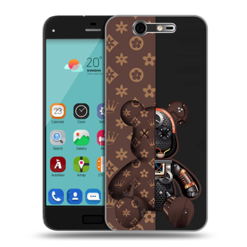 Силиконовый чехол на ZTE Blade S7 с принтом Луи робот Силиконовый чехол на ZTE Blade S7 с принтом Луи робот