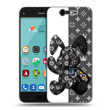 Силиконовый чехол на ZTE Blade S7 с принтом Луи робот Силиконовый чехол на ZTE Blade S7 с принтом Луи робот