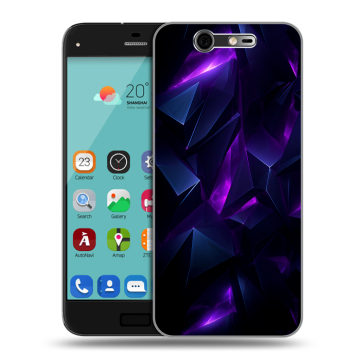 Силиконовый чехол на ZTE Blade S7 с принтом Абстракиция Силиконовый чехол на ZTE Blade S7 с принтом Абстракиция