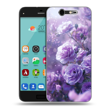 Силиконовый чехол на ZTE Blade S7 с принтом Розы цветы Силиконовый чехол на ZTE Blade S7 с принтом Розы цветы