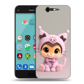 Силиконовый чехол на ZTE Blade S7 с принтом Куроми Kuromi Силиконовый чехол на ZTE Blade S7 с принтом Куроми Kuromi