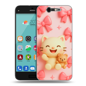 Силиконовый чехол на ZTE Blade S7 с принтом для девочек Силиконовый чехол на ZTE Blade S7 с принтом для девочек