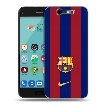 Силиконовый чехол на ZTE Blade S7 с принтом Барселона Barcelona