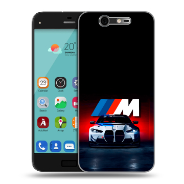 Силиконовый чехол на ZTE Blade S7 с принтом БМВ BMW Силиконовый чехол на ZTE Blade S7 с принтом БМВ BMW