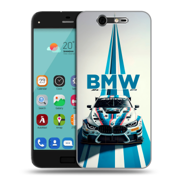 Силиконовый чехол на ZTE Blade S7 с принтом БМВ BMW Силиконовый чехол на ZTE Blade S7 с принтом БМВ BMW