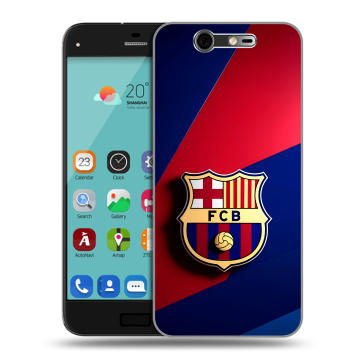 Силиконовый чехол на ZTE Blade S7 с принтом Барселона Barcelona