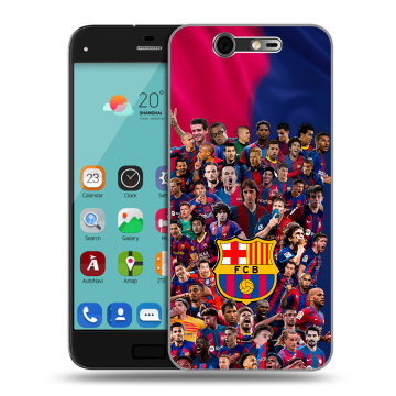 Силиконовый чехол на ZTE Blade S7 с принтом Барселона Barcelona Силиконовый чехол на ZTE Blade S7 с принтом Барселона Barcelona