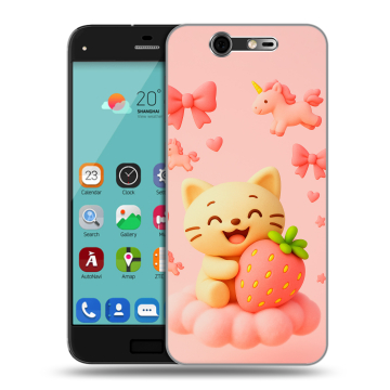 Силиконовый чехол на ZTE Blade S7 с принтом для девочек Силиконовый чехол на ZTE Blade S7 с принтом для девочек