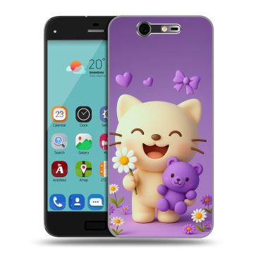 Силиконовый чехол на ZTE Blade S7 с принтом для девочек Силиконовый чехол на ZTE Blade S7 с принтом для девочек