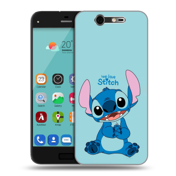 Силиконовый чехол на ZTE Blade S7 с принтом Лило и Стич Силиконовый чехол на ZTE Blade S7 с принтом Лило и Стич