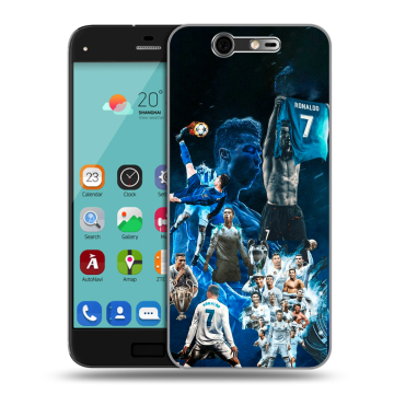 Силиконовый чехол на ZTE Blade S7 с принтом Реал Роналдо Силиконовый чехол на ZTE Blade S7 с принтом Реал Роналдо