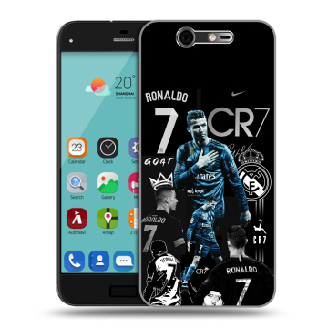 Силиконовый чехол на ZTE Blade S7 с принтом Реал Роналдо Силиконовый чехол на ZTE Blade S7 с принтом Реал Роналдо