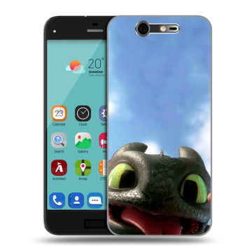 Силиконовый чехол на ZTE Blade S7 с принтом Как приручить дракона Силиконовый чехол на ZTE Blade S7 с принтом Как приручить дракона