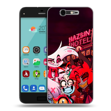 Силиконовый чехол на ZTE Blade S7 с принтом Hazbin Hotel Отель Хазбин Силиконовый чехол на ZTE Blade S7 с принтом Hazbin Hotel Отель Хазбин